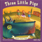 Three Little Pigs Classic Fairy Tales without Flip Up Flaps